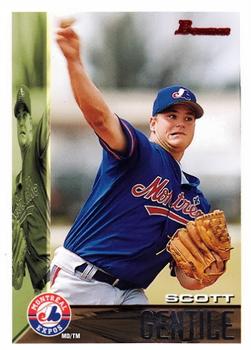 #170 Scott Gentile - Montreal Expos - 1995 Bowman Baseball