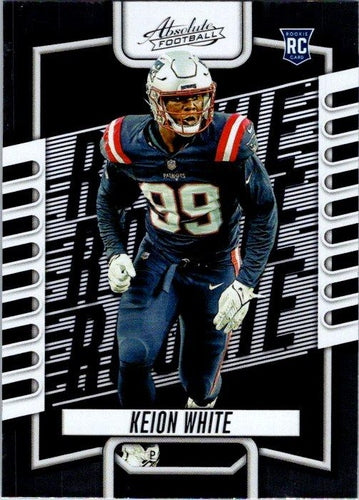 #170 Keion White - New England Patriots - 2023 Panini Absolute Football
