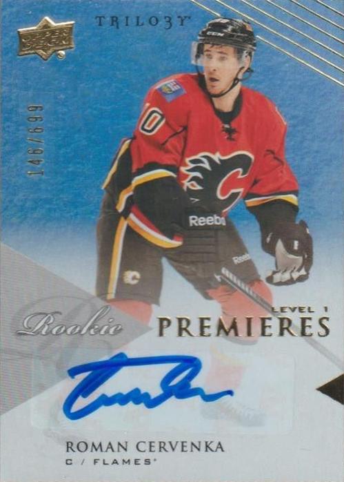 #170 Roman Cervenka - Calgary Flames - 2013-14 Upper Deck Trilogy Hockey