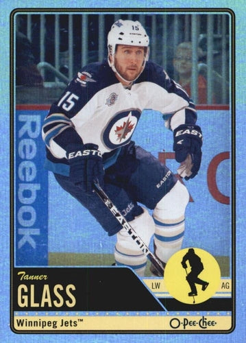 #170 Tanner Glass - Winnipeg Jets - 2012-13 O-Pee-Chee - Rainbow Hockey