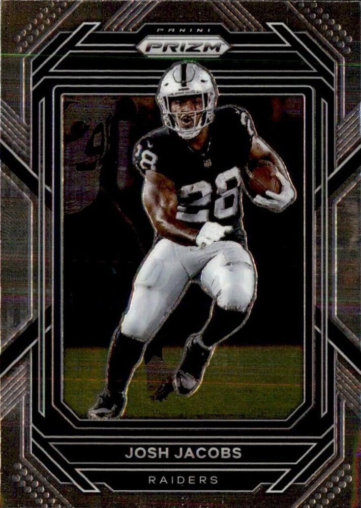 #170 Josh Jacobs - Las Vegas Raiders - 2022 Panini Prizm Football