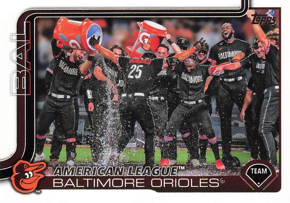 #170 Baltimore Orioles - Baltimore Orioles - 2025 Topps Baseball