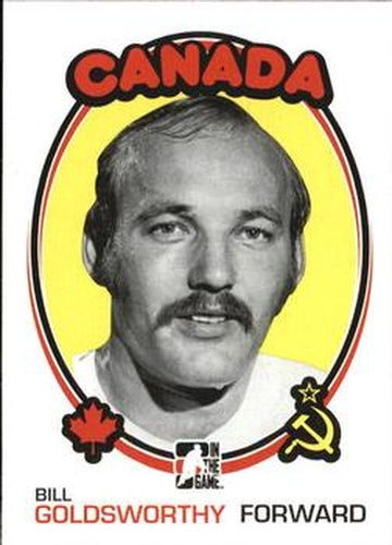 #170 Bill Goldsworthy - Canada - 2009-10 In The Game 1972 The Year In Hockey