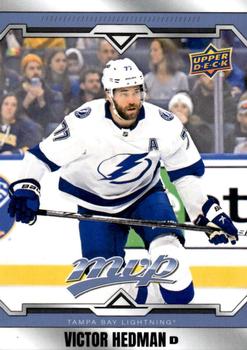 #170 Victor Hedman - Tampa Bay Lightning - 2024-25 Upper Deck MVP Hockey