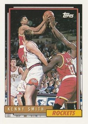 #170 Kenny Smith - Houston Rockets - 1992-93 Topps Basketball