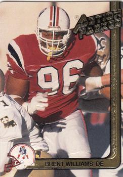#170 Brent Williams - New England Patriots - 1991 Action Packed Football