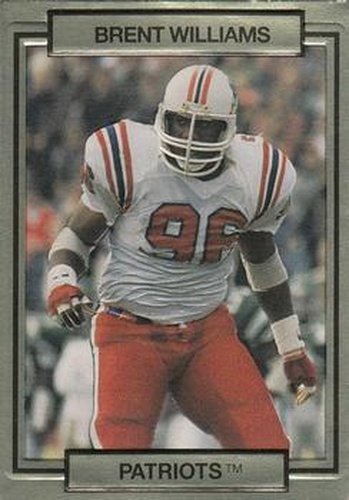 #170 Brent Williams - New England Patriots - 1990 Action Packed Football