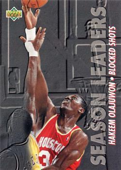 #170 Hakeem Olajuwon - Houston Rockets - 1993-94 Upper Deck Basketball