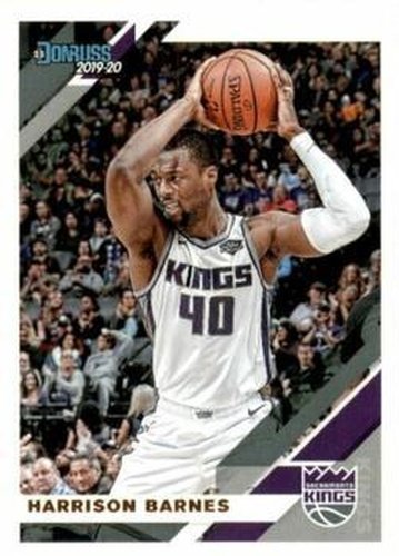 #170 Harrison Barnes - Sacramento Kings - 2019-20 Donruss Basketball