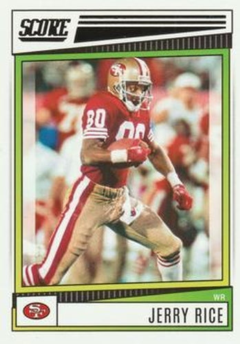#170 Jerry Rice - San Francisco 49ers - 2022 Score Football