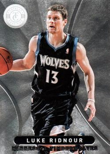 #170 Luke Ridnour - Minnesota Timberwolves - 2012-13 Panini Totally Certified Basketball