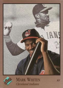 #170 Mark Whiten - Cleveland Indians - 1992 Studio Baseball
