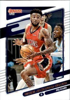 #170 Nickeil Alexander-Walker - New Orleans Pelicans - 2021-22 Donruss Basketball