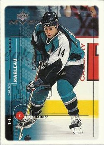 #170 Patrick Marleau - San Jose Sharks - 1998-99 Upper Deck MVP Hockey