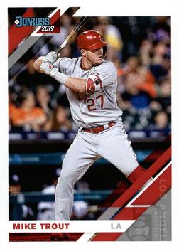 #170 Mike Trout - Los Angeles Angels - 2019 Donruss Baseball