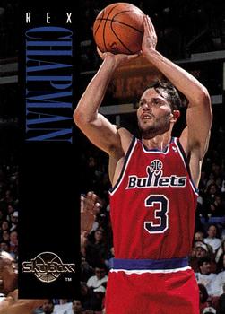 #170 Rex Chapman - Washington Bullets - 1994-95 SkyBox Premium Basketball