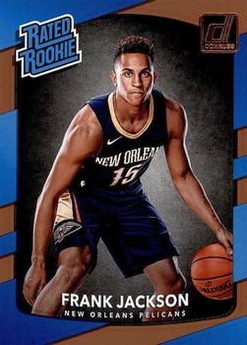 #170 Frank Jackson - New Orleans Pelicans - 2017-18 Donruss Basketball