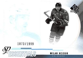 #170 Milan Hejduk - Colorado Avalanche - 2010-11 SP Authentic Hockey