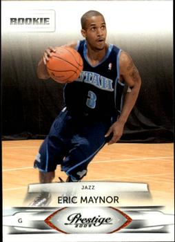 #170 Eric Maynor - Utah Jazz - 2009-10 Panini Prestige Basketball