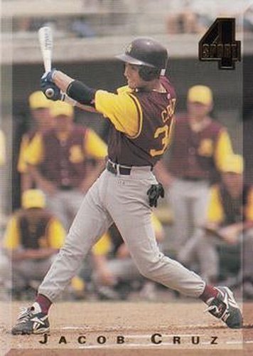 #170 Jacob Cruz - Arizona State Sun Devils / San Francisco Giants - 1994 Classic Four Sport