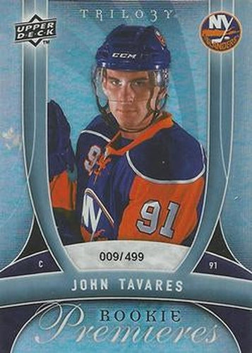 #170 John Tavares - New York Islanders - 2009-10 Upper Deck Trilogy Hockey