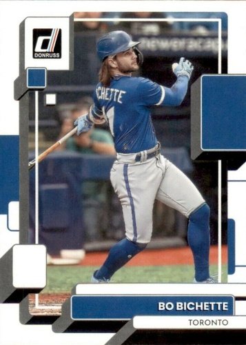 #170 Bo Bichette - Toronto Blue Jays - 2022 Donruss Baseball