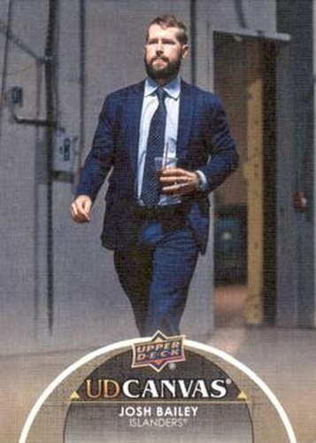 #C170 Josh Bailey - New York Islanders - 2021-22 Upper Deck - UD Canvas Hockey