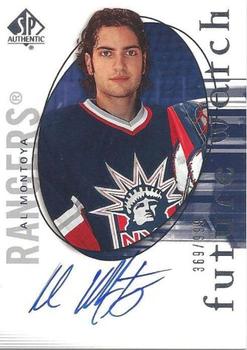 #170 Al Montoya - New York Rangers - 2005-06 SP Authentic Hockey