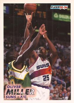 #170 Oliver Miller - Phoenix Suns - 1993-94 Fleer Basketball