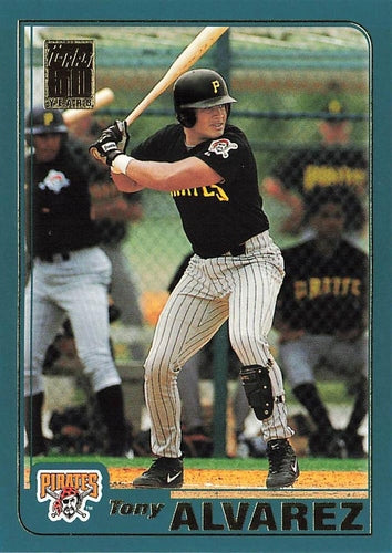 #T170 Tony Alvarez - Pittsburgh Pirates - 2001 Topps Traded & Rookies Baseball
