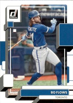 #170b Bo Bichette - Toronto Blue Jays - 2022 Donruss Baseball