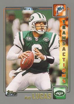 #171 Ray Lucas - Miami Dolphins - 2001 Topps Football