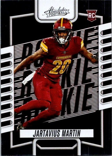 #171 Jartavius Martin - Washington Commanders - 2023 Panini Absolute Football