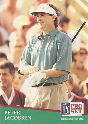 #171 Peter Jacobsen - 1991 Pro Set PGA Tour Golf