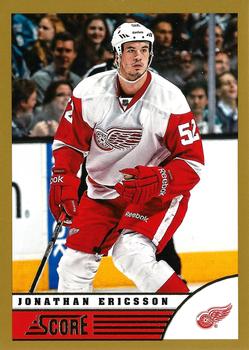 #171 Jonathan Ericsson - Detroit Red Wings - 2013-14 Score - Gold Hockey