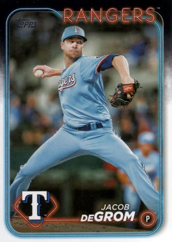 #171 Jacob deGrom - Texas Rangers - 2024 Topps Baseball