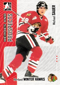 #171 Michael Sauer - Portland Winterhawks - 2005-06 In The Game Heroes and Prospects Hockey