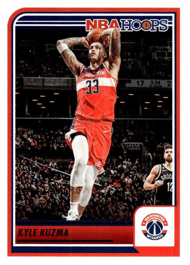 #171 Kyle Kuzma - Washington Wizards - 2023-24 Hoops Basketball