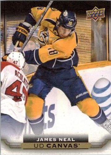 #C171 James Neal - Nashville Predators - 2015-16 Upper Deck - UD Canvas Hockey