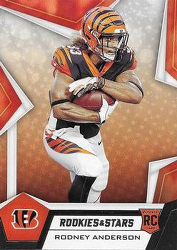 #171 Rodney Anderson - Cincinnati Bengals - 2019 Panini Rookies & Stars Football