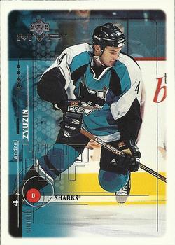 #171 Andrei Zyuzin - San Jose Sharks - 1998-99 Upper Deck MVP Hockey