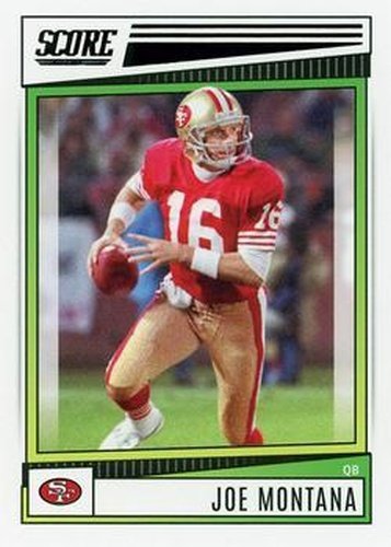 #171 Joe Montana - San Francisco 49ers - 2022 Score Football