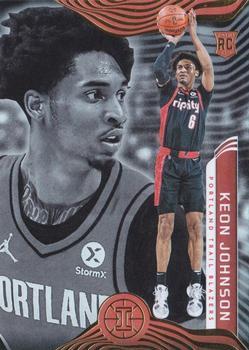#171 Keon Johnson - Portland Trail Blazers - 2021-22 Panini Illusions Basketball
