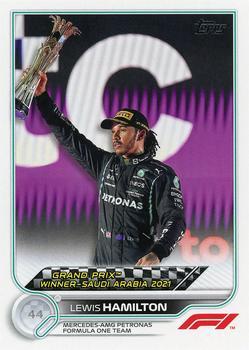 #171 Lewis Hamilton - Mercedes-AMG Petronas Formula One Team - 2022 Topps Formula 1 Racing