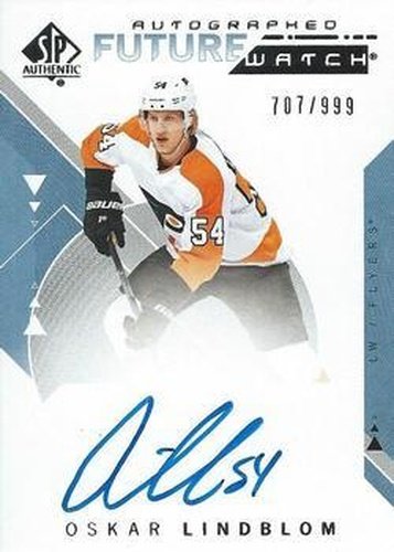 #171 Oskar Lindblom - Philadelphia Flyers - 2018-19 SP Authentic Hockey