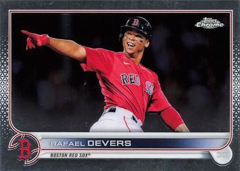 #171 Rafael Devers - Boston Red Sox - 2022 Topps Chrome Baseball