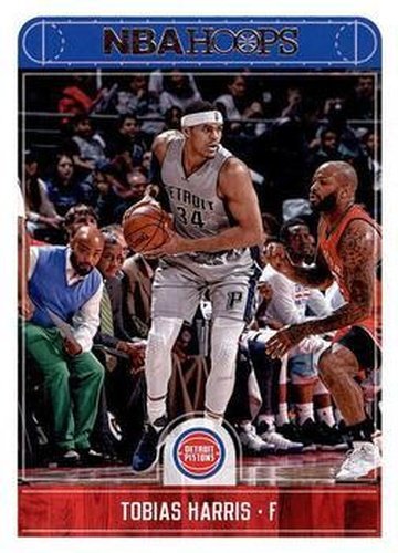 #171 Tobias Harris - Detroit Pistons - 2017-18 Hoops Basketball