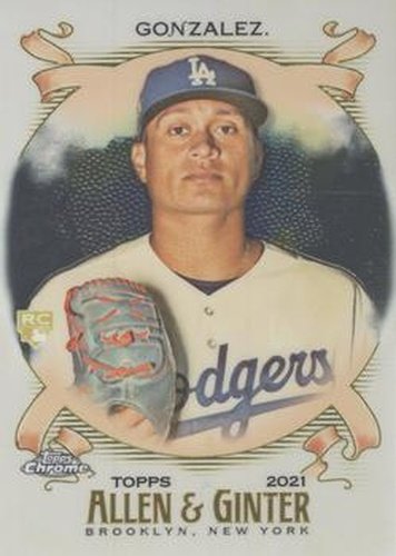 #171 Victor Gonzalez - Los Angeles Dodgers - 2021 Topps Allen & Ginter Chrome Baseball