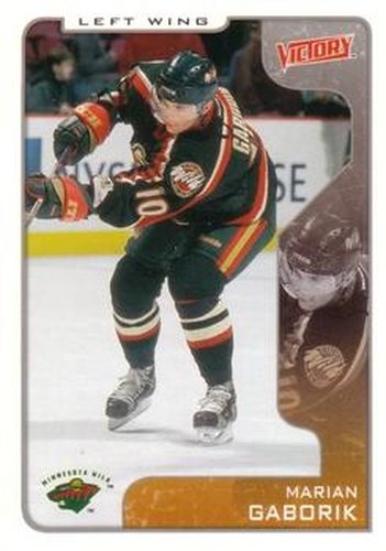 #171 Marian Gaborik - Minnesota Wild - 2001-02 Upper Deck Victory Hockey