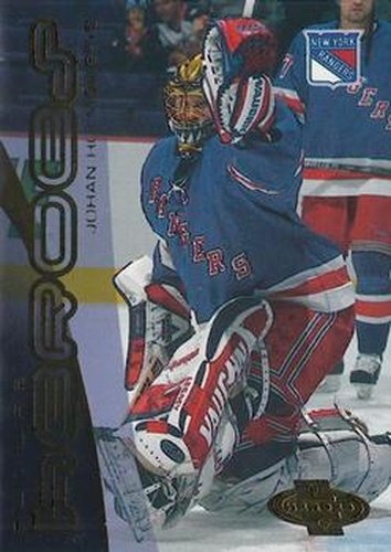 #171 Johan Holmqvist - New York Rangers - 2000-01 Upper Deck Heroes Hockey
